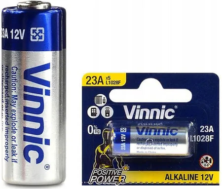 25x Vinnic 23A 12V Alkaline Batteries MN21 A23 GP23A