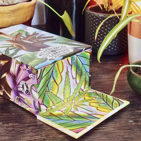 Metaphysical Cannabis Oracle Card Deck 78 Cards & Guidebook Liminal 11