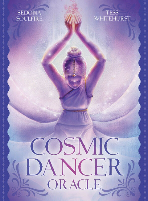 Cosmic Dancer Oracle Cards Deck by Sedona & Tess Blue Angel 44-Card Set