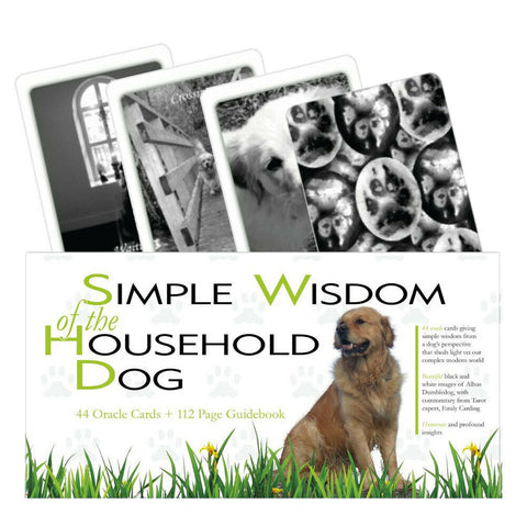 Simple Wisdom Of The Household Dog Oracle Cards & Book Schiffer Publishing NEW