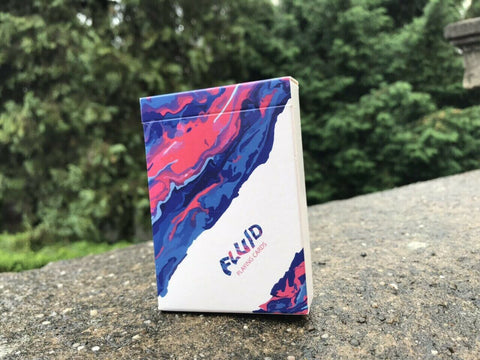 Fluid Playing Cards by Hadzhi S4T Poker Magic Deck Cartamundi B9