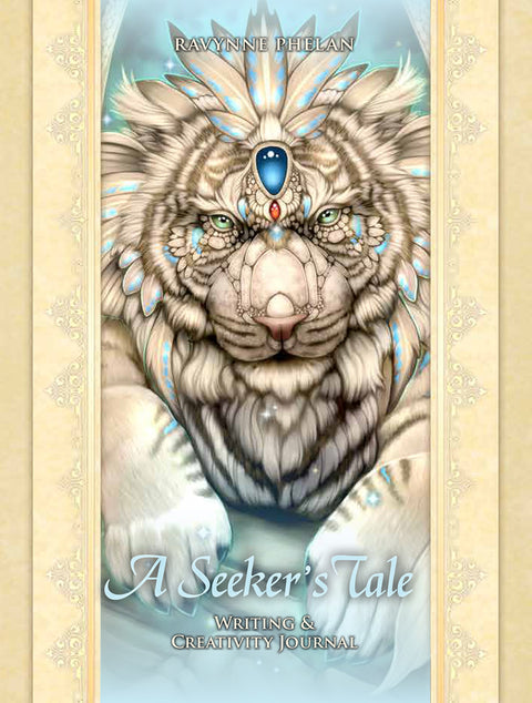 A Seeker’S Tale Journal Notebook Deluxe Blue Angel Ravynne Phelan 220-Page NEW