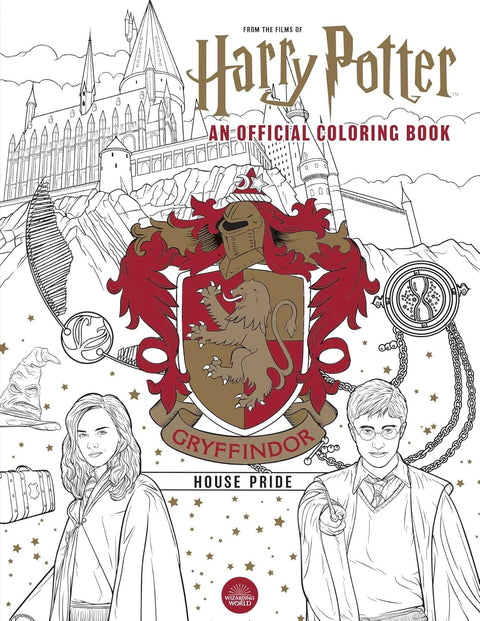 Harry Potter Gryffindor House Pride Official Coloring Book Insight