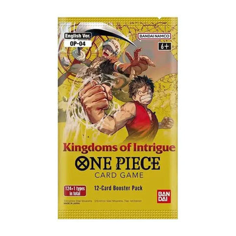 One Piece TCG OP-04 Kingdoms of Intrigue English Booster Pack 12 Cards