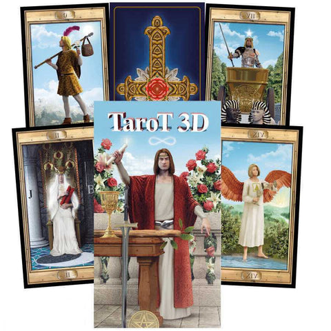 3D Grand Trumps Tarot Cards Deck Esoteric Fortune Telling Lo Scarabeo NEW
