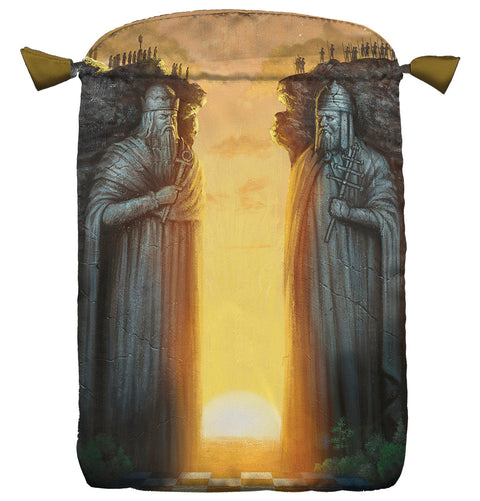 Lo Scarabeo In-Between Satin Tarot Card Bag Drawstring Pouch 16x22.5cm