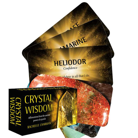 Crystal Wisdom Inspirational Oracle Cards Deck by U.S. Games Systems
