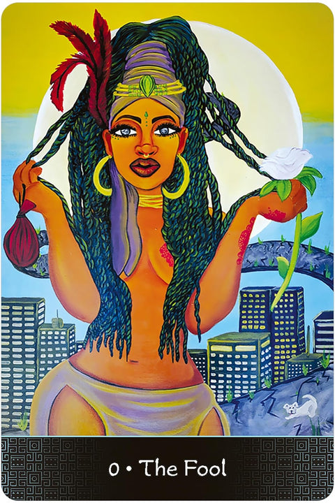 Afro Goddess Tarot Arcanas Cards Deck & Guidebook US Games Systems