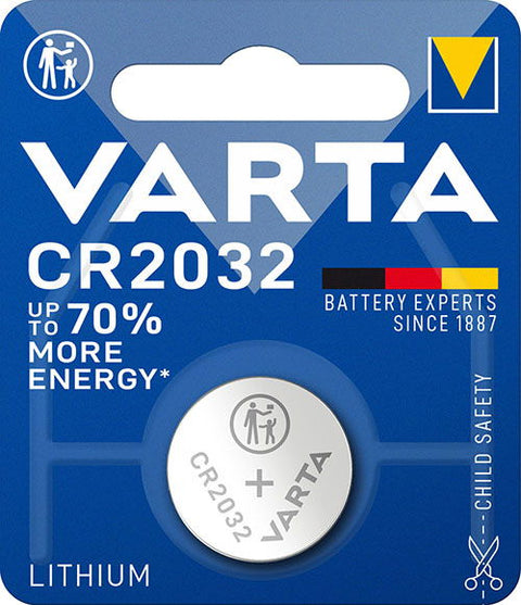 6x VARTA CR2032 3V Lithium Coin Cell Button Batteries DL2032 E-CR2032