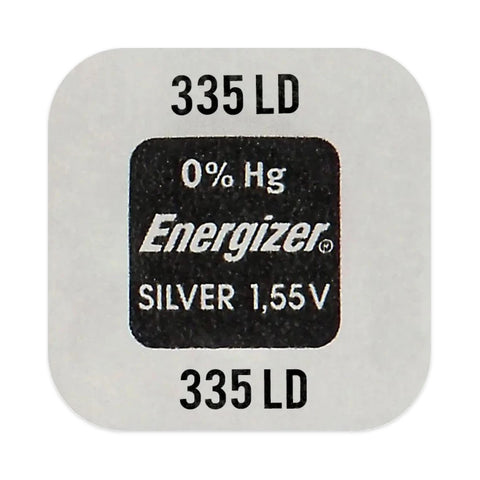 Energizer 335 SR512SW silver oxide battery