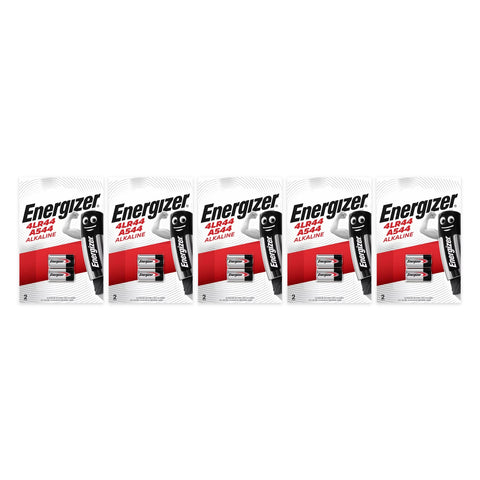 Energizer 4LR44 A544 6V Alkaline Batteries – 10 pcs (5 blister packs of 2)