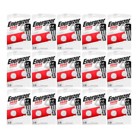 30x Energizer CR2032 - 15 blister cards