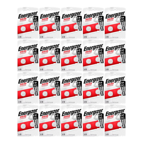 40x Energizer CR2032 - 20 blister cards
