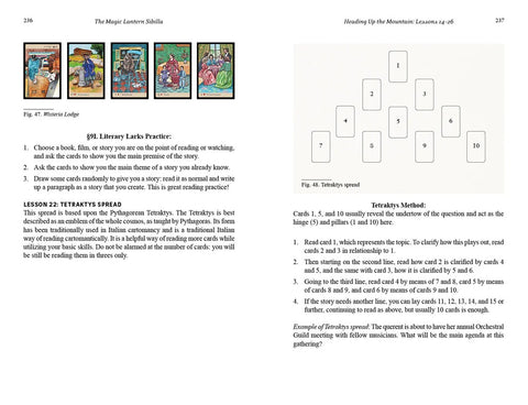 Magic Lantern Vera Sibilla 52-Card Oracle Deck & Guidebook Set