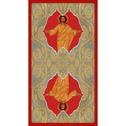 Golden Tarot of the Tsar Deck 78 Cards Russian Icon Art Lo Scarabeo