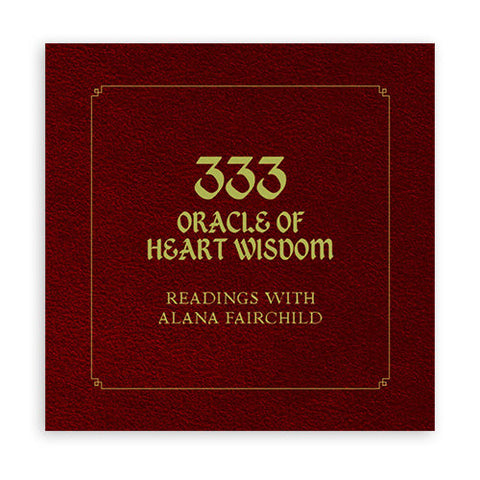 333 Oracle of Heart Wisdom Guidance Book by Alana Fairchild, Blue Angel