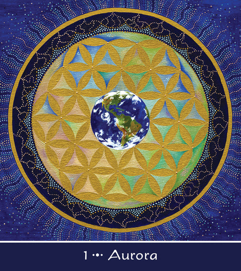 Mother Earth Mandala 44-Card Oracle Deck by Fanny Menardi US Games