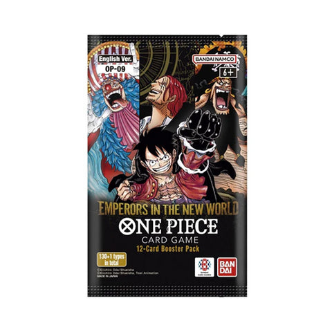 One Piece TCG OP-09 Emperors in the New World 12-Card Booster Pack