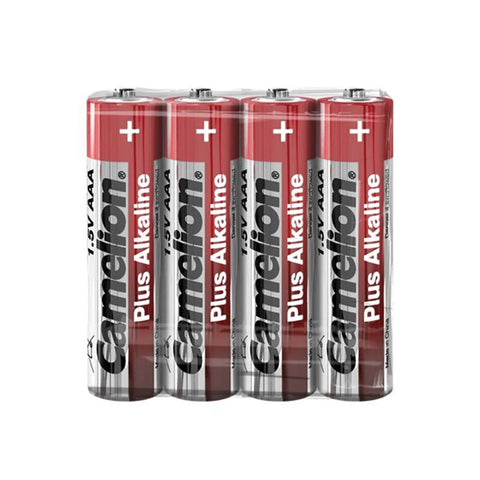 4x Camelion AAA LR03 Alkaline 1.5V Batteries MN2400 AM4 E92 Long Life