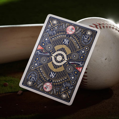 Theory11 New York Yankees Premium Playing Cards Deck MLB Gold Foil Embossed Sealed USA
