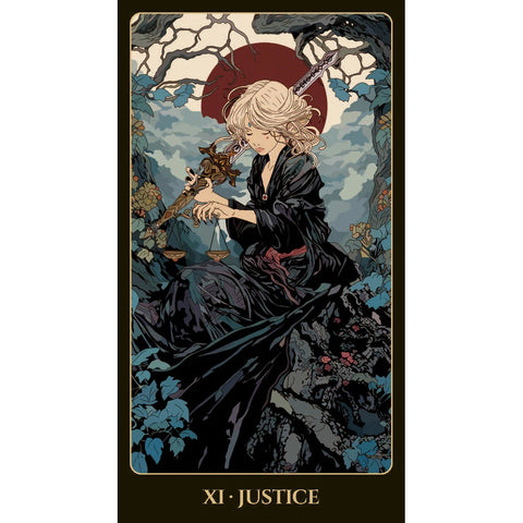Ukiyo Tarot Deck by Lo Scarabeo 78 Cards with Guidebook Japanese Art