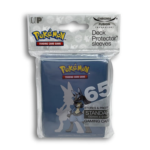 Ultra PRO Lucario Pokémon TCG Deck Protector Sleeves 65ct Standard Size