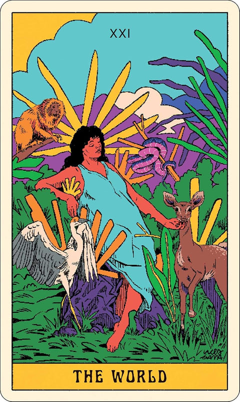 Mystical Forest Tarot Card Deck & Guidebook by Wes Gama Andrews McMeel