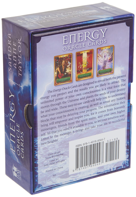Energy Oracle Cards – Chakra, Spirit Guides, Angel Deck & Guidebook