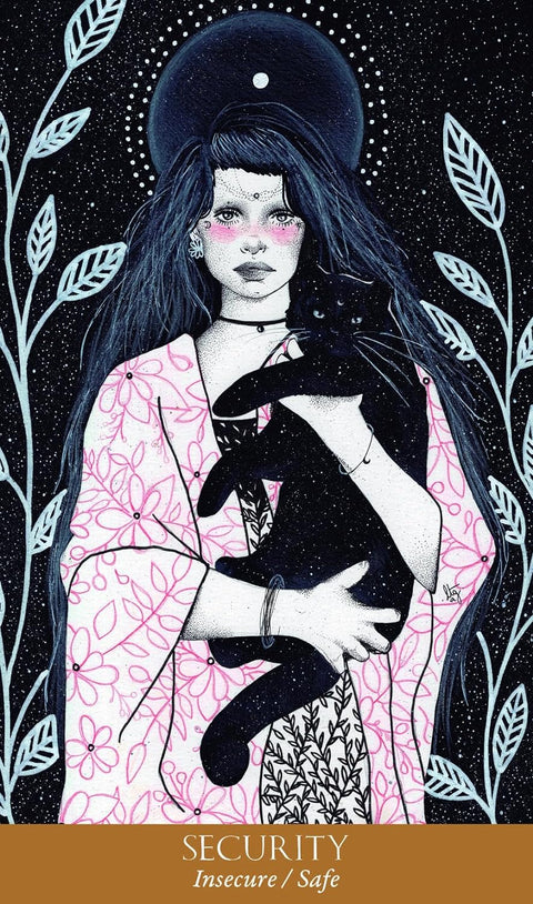 Soul Mirror Oracle Card Deck: See Yourself Blue Angel By Sunshine Connelly