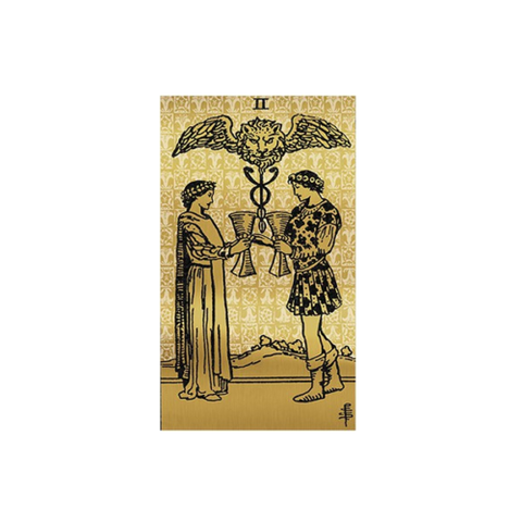 Tarot Black & Gold Edition Deck 78 Cards Foil Lo Scarabeo Italy