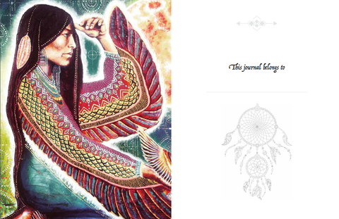 Earth Warriors Journal Writing Lined Notebook Alana Fairchild Blue Angel Erw19