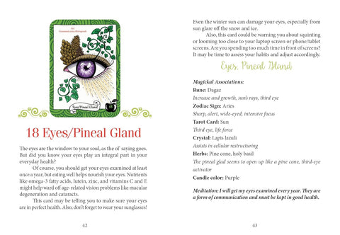 the Healthy Witch Oracle Cards Deck Schiffer Publishing