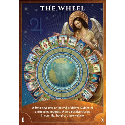 Angel Wisdom Tarot Cards Deck And Guidebook By Radleigh Valentine