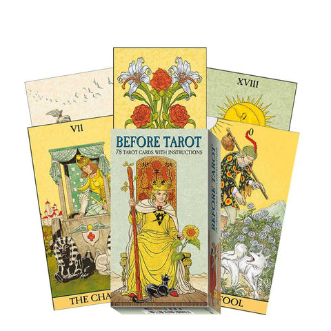 Before Tarot Deck by Lo Scarabeo 78 Cards with Multilingual Guidebook