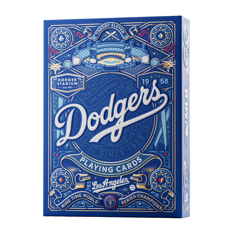 Los Angeles Dodgers Playing Cards Theory11