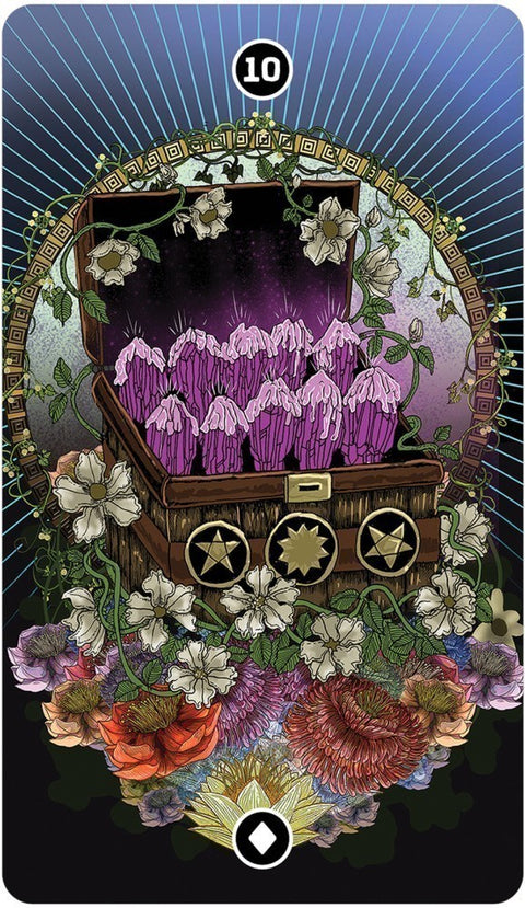 Global Fusion Intuitive Tarot Deck & Guidebook by Wayne Rodney US Games