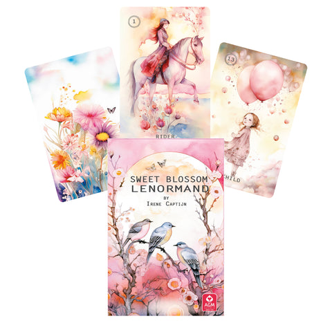 Sweet Blossom Lenormand Cards Deck Irene Captijn Divination Agm Urania 10044548