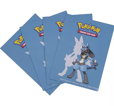 Ultra PRO Lucario Pokémon TCG Deck Protector Sleeves 65ct Standard Size