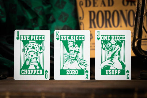 One Piece Roronoa Zoro Playing Cards, Official 54-Card Poker Deck