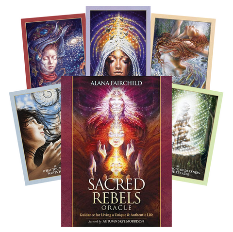 Sacred Rebels Oracle Cards Deck by Alana Fairchild Blue Angel 45 Cards