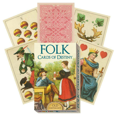 Folk Cards Of Destiny Fortune Telling Cards Lo Scarabeo Old Cartomancy NEW