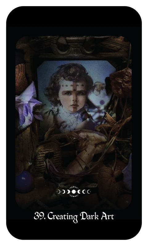 Gothic Witch's Oracle Cards Deck & Guidebook by Raven Digitalis