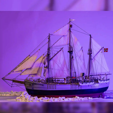 OcCre Fram Polar Exploration Wooden Model Ship Kit 1:85 Scale