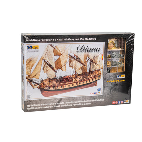 OCCRE Diana Frigate 1:85 Wooden Model Ship Kit 850mm Intermediate