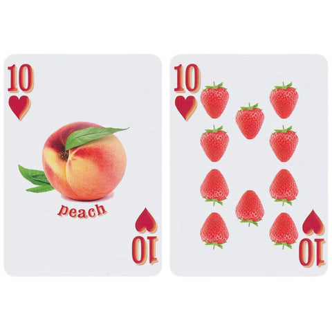 Bicycle Fruit Playing Cards Deck Poker Magic Colorful Educational