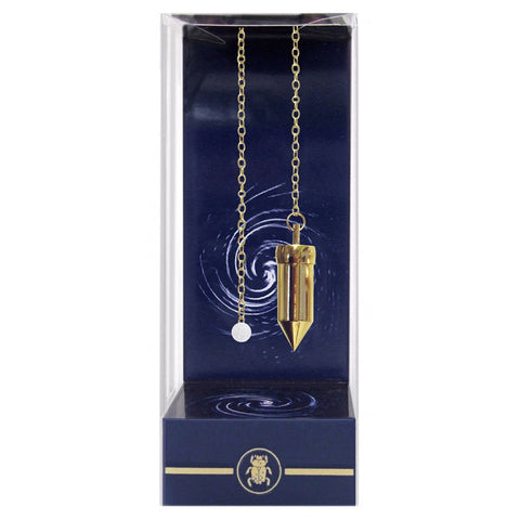 Lo Scarabeo Equilibrium Gold Pendulum Divination Dowsing Set w Bag