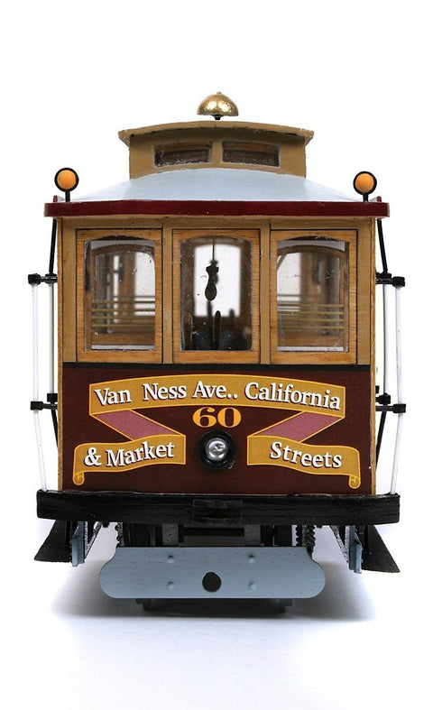 Occre San Francisco Cable Car 1:24 Scale Model Kit Easy Assembly