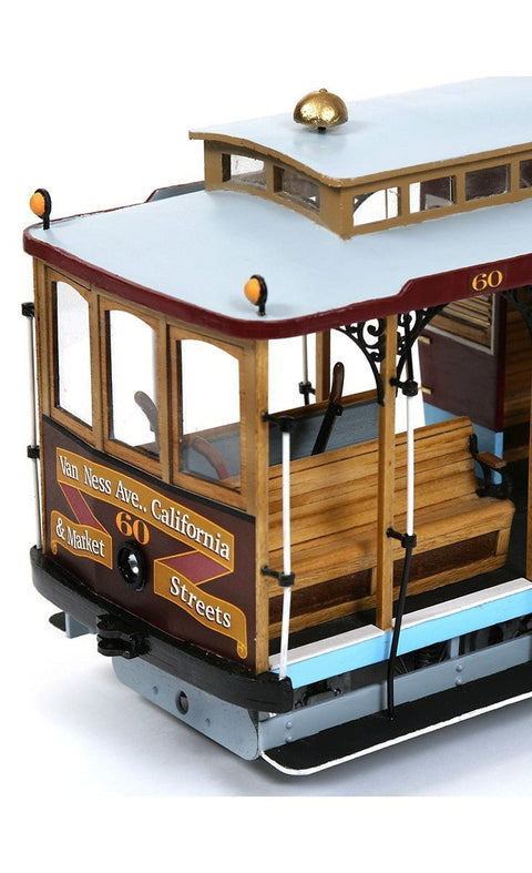 Occre San Francisco Cable Car 1:24 Scale Model Kit Easy Assembly