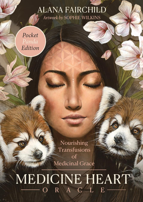 Medicine Heart Oracle - Pocket Panda Edition cards Blue Angel
