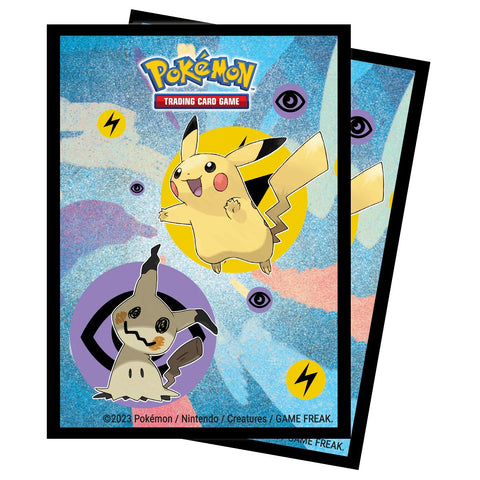 Ultra PRO Pokémon TCG Sleeves Pikachu & Mimikyu 65ct Standard Deck Protectors